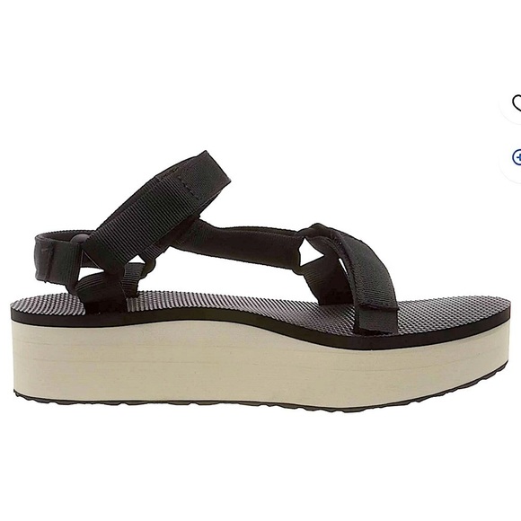 TEVA Flatform Universal sandals in Black womens size 10M Hiking comfy. - Picture 1 of 10